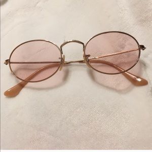 Oval shaped Lens Ray Ban sun glasses